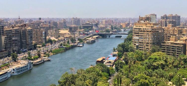 Nilen i Cairo